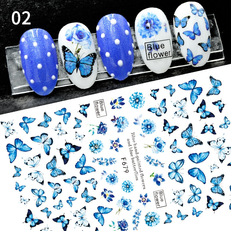 Nail Stickers with Different Patterns