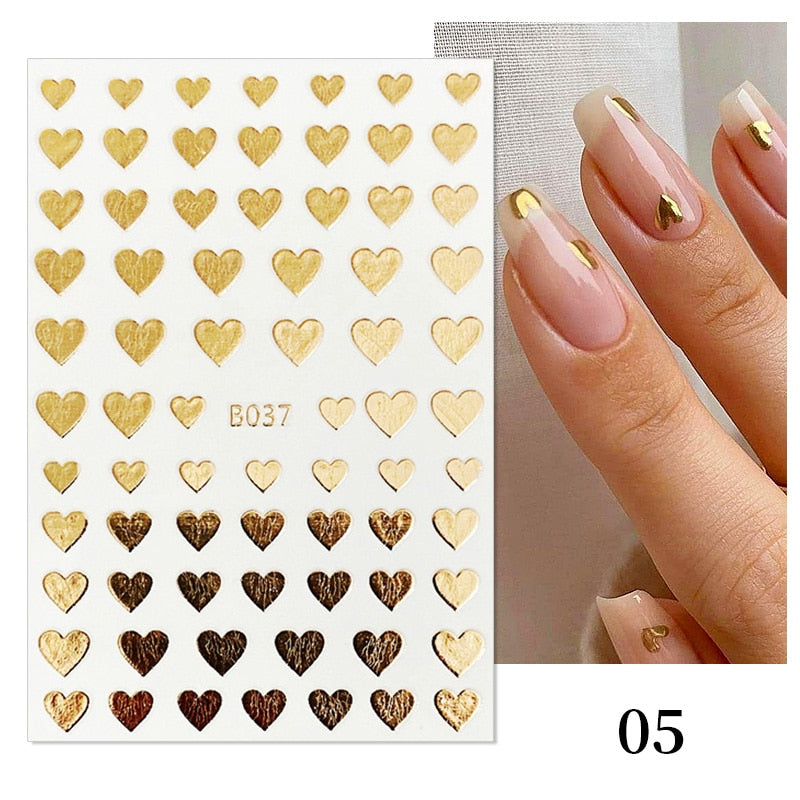 Nail Stickers with Different Patterns