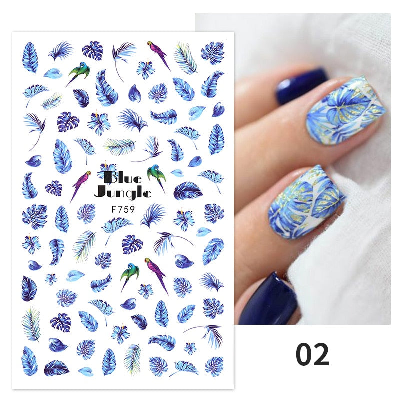 Nail Stickers with Different Patterns