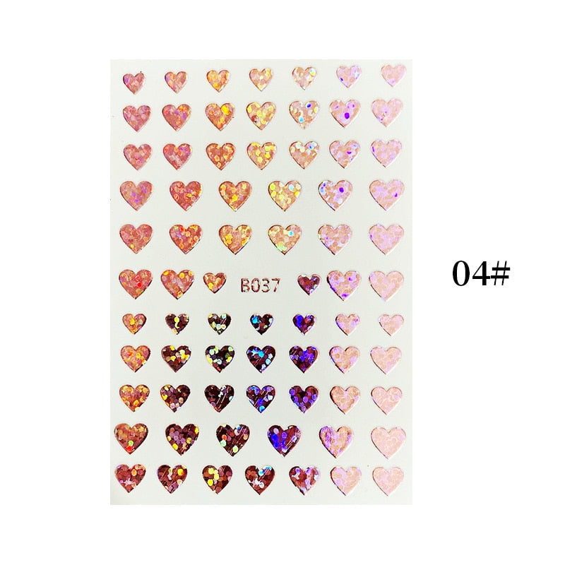 Nail Stickers with Different Patterns