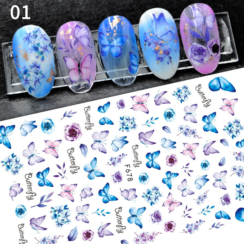 Nail Stickers with Different Patterns